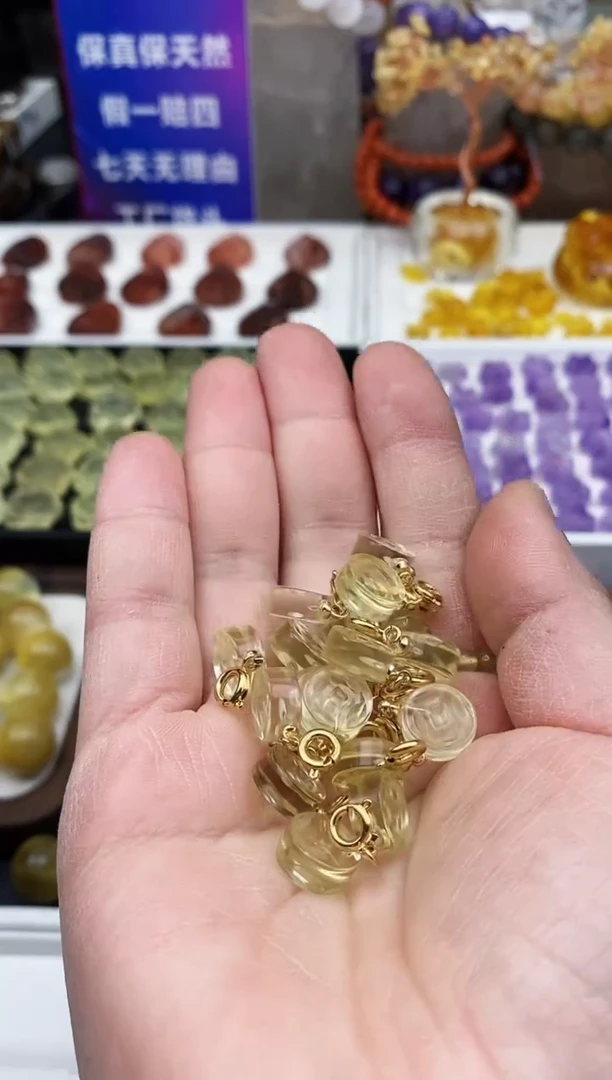 【闪购商品】水晶颈饰未镶嵌2a多样性发其一2/8/1个