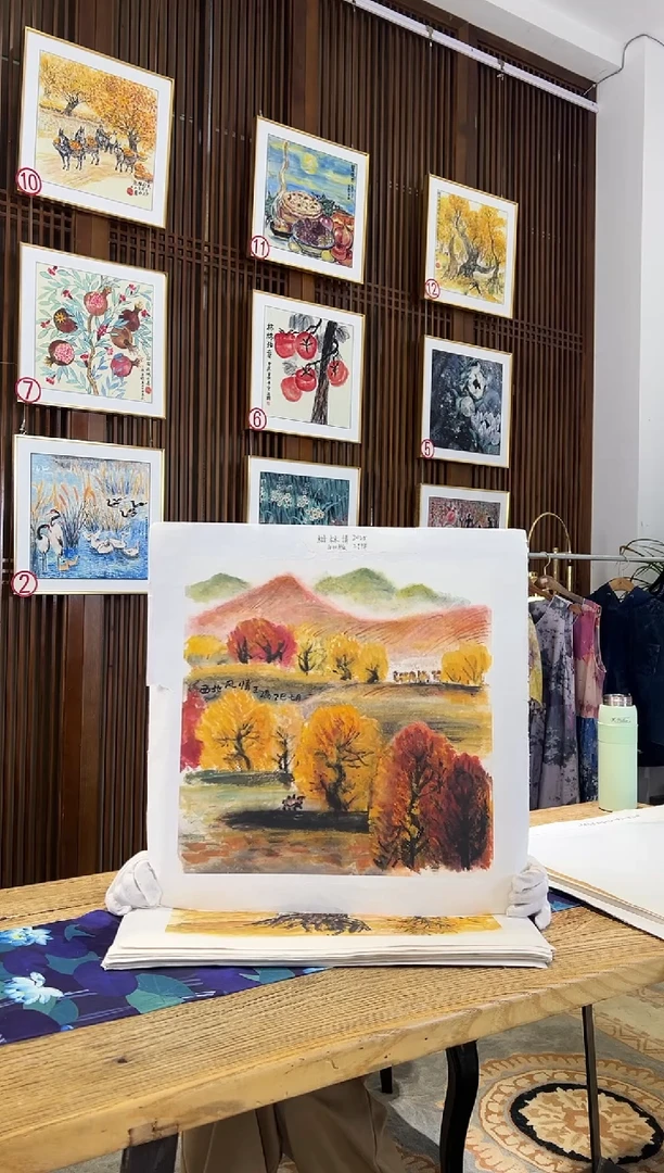 版画耿玉琨名章限量版画S