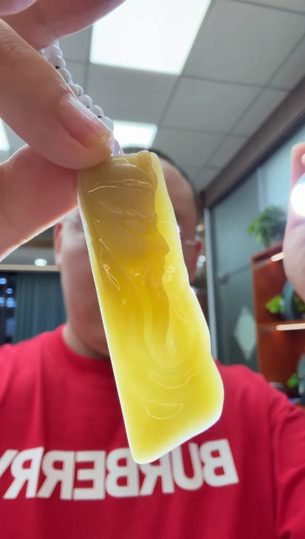 未镶嵌挂件翡翠A货翡翠孤品国雕谢林工