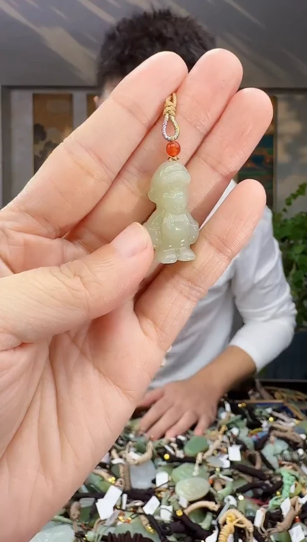 未镶嵌和田玉挂件拍一发一