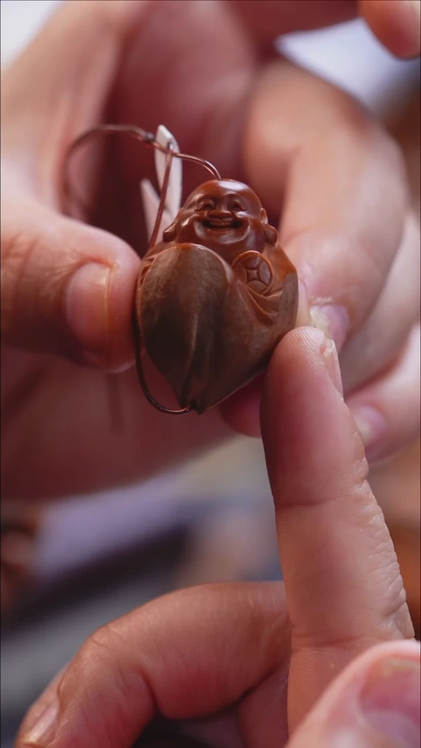 把件橄榄核苏工橄榄核