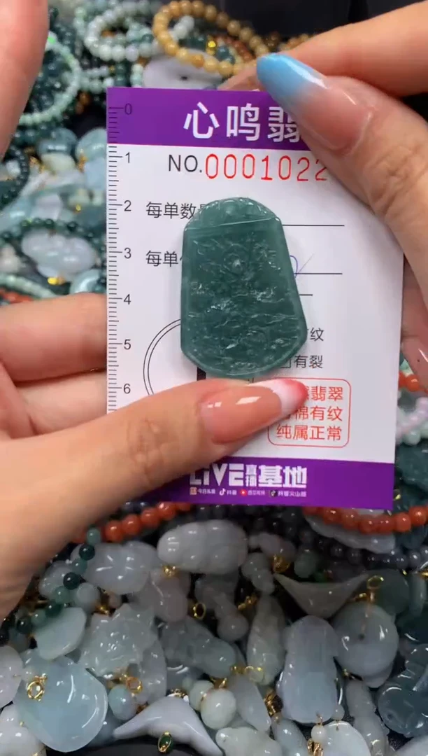 翡翠未镶嵌颈饰闪购001022