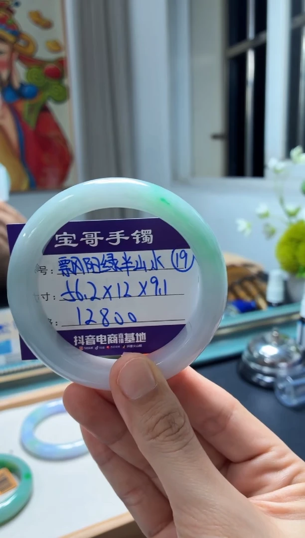 未镶嵌手镯翡翠翡翠手镯19号