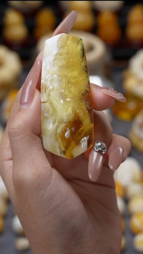 手链琥珀未镶嵌原矿天然琥珀蜜蜡