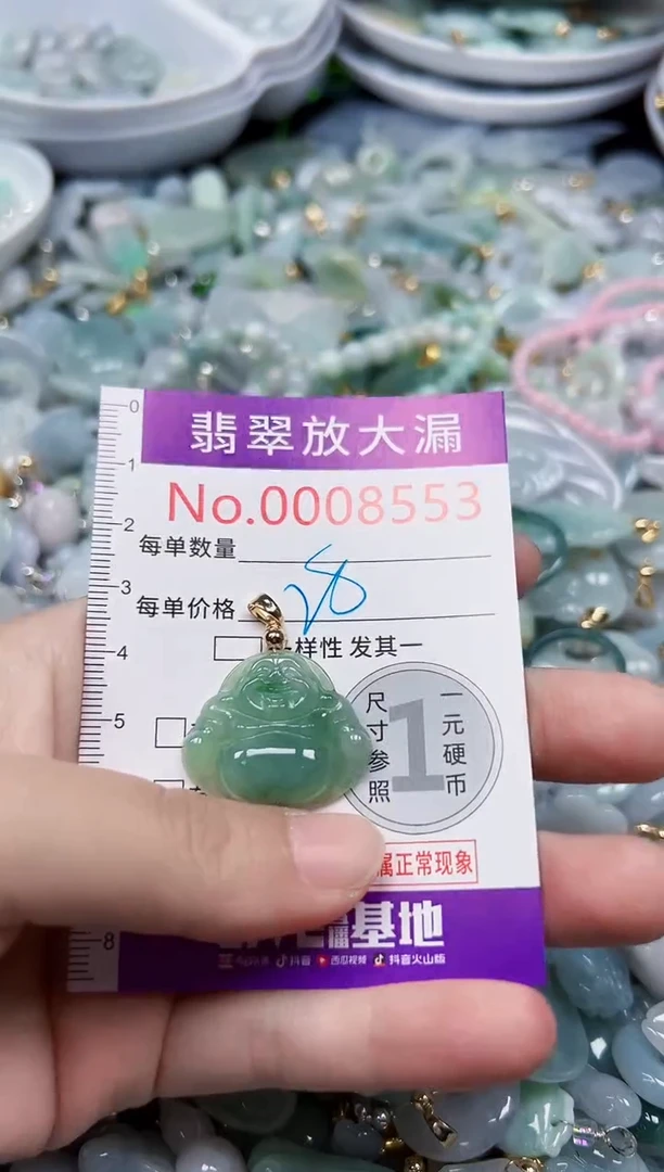 颈饰未镶嵌翡翠8553