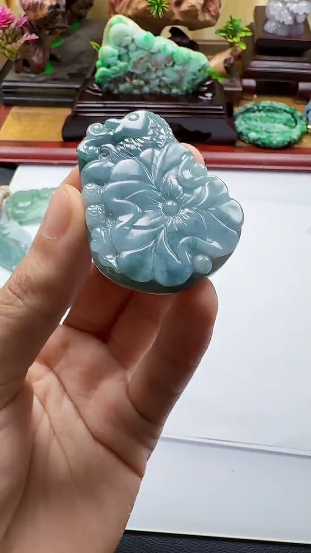 吊坠(不含链)未镶嵌翡翠1