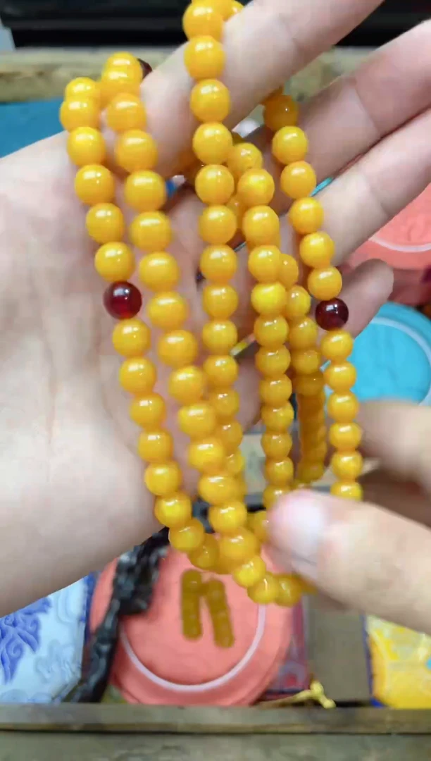 未镶嵌琥珀手链点击链接下单即可