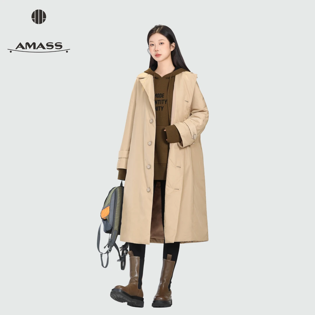AMASS/阿玛施5400960（预） 新款秋冬新雪丽外套宽松时尚百搭棉服