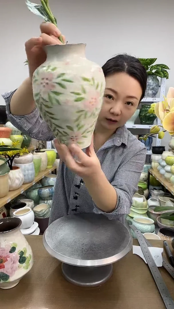 11.24陶瓷花盆直播链接高. 20     口6无孔