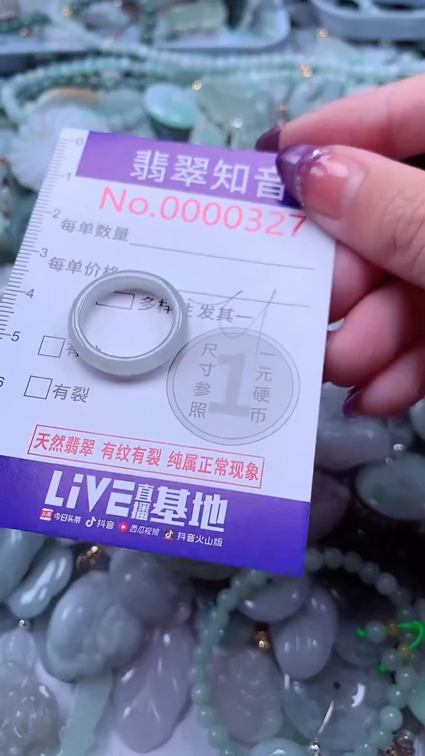 翡翠未镶嵌颈饰327