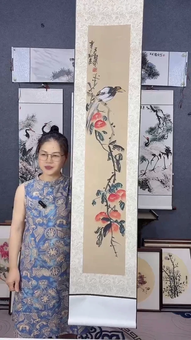 国画175*32吴铁成作品
