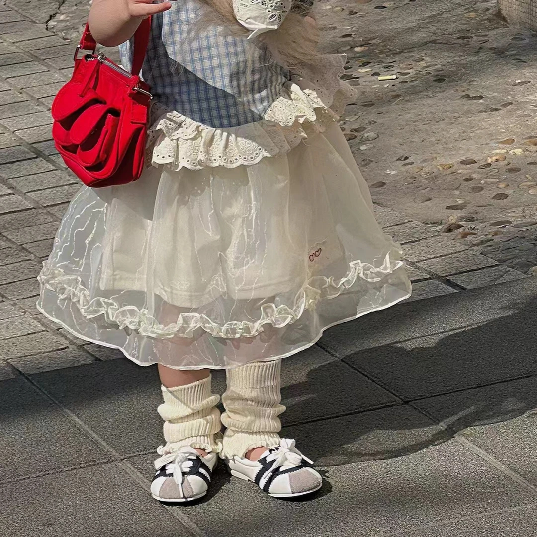 棉小九 儿童网纱裙裤（小童）552088