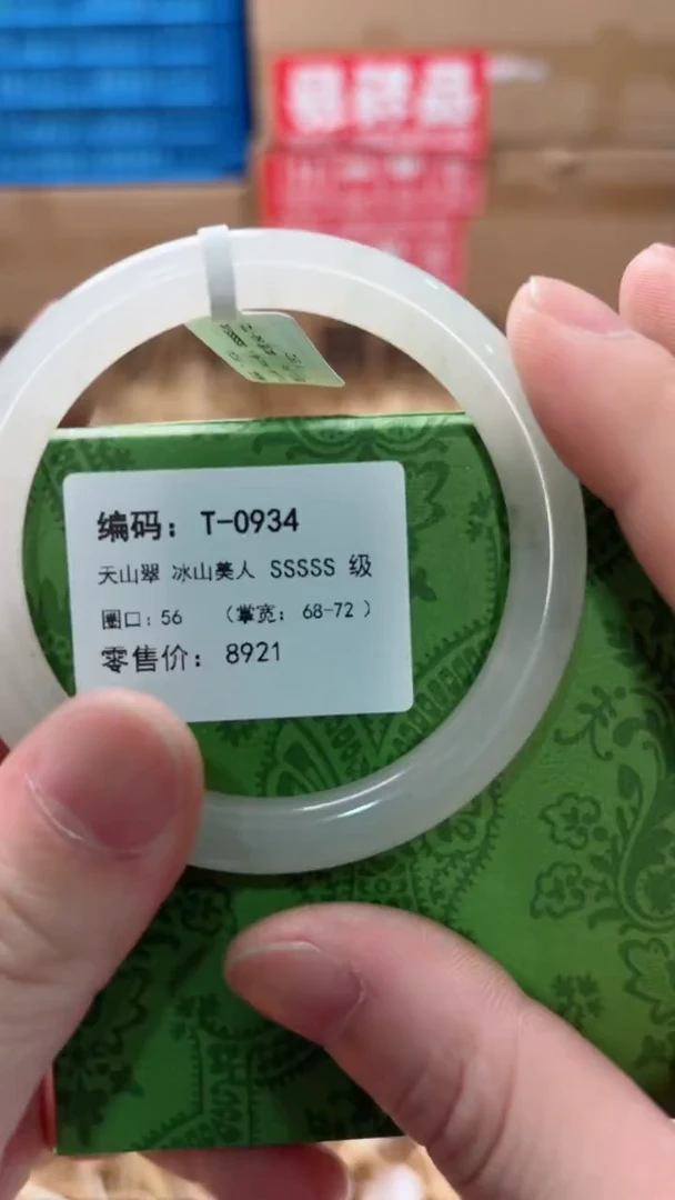 未镶嵌手镯石英质玉T-0934