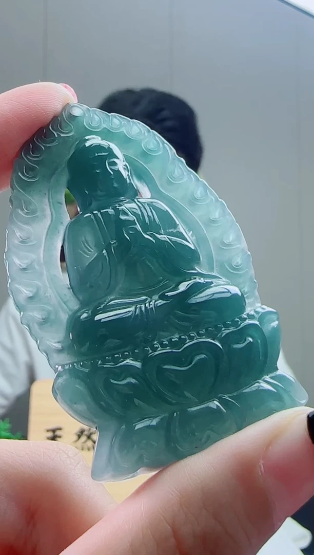 颈饰未镶嵌翡翠天然A货翡翠   多样性随机发其一