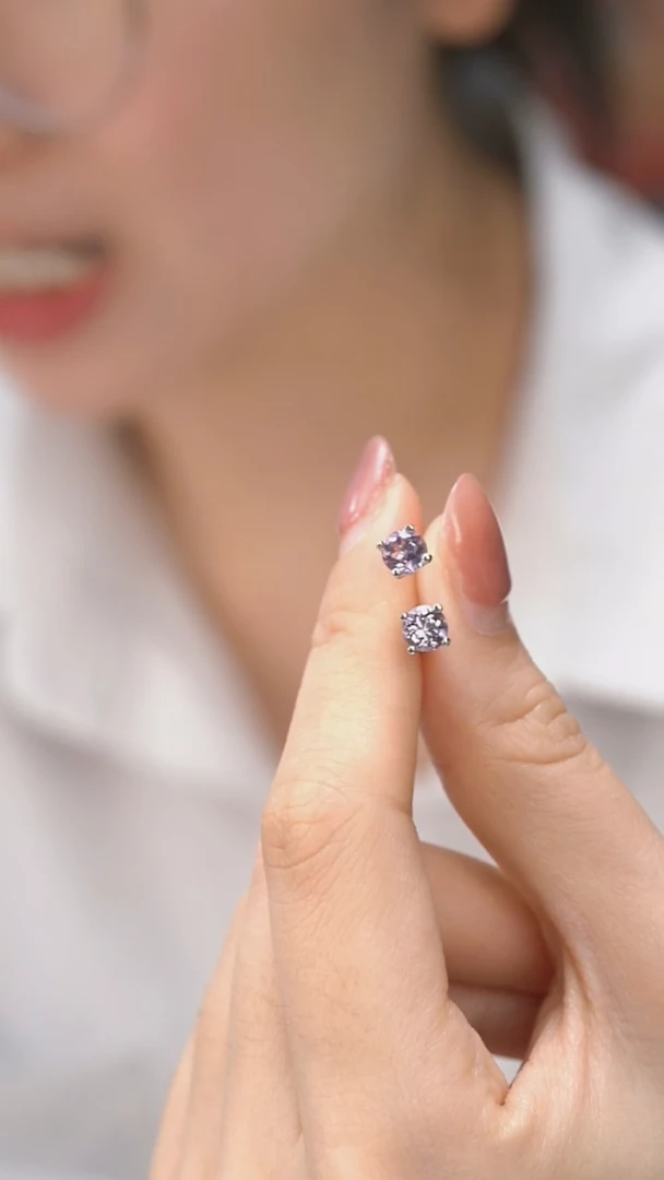 未镶嵌耳饰水晶KT24042612