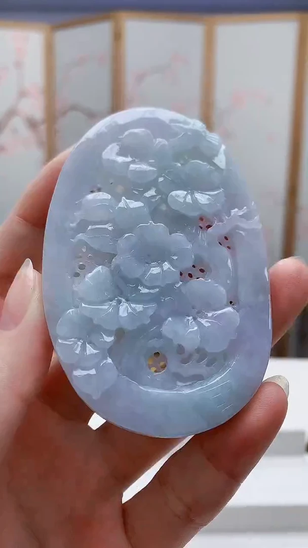 未镶嵌定制翡翠4829ry-毛货挂件10