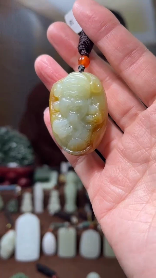 颈饰未镶嵌和田玉·