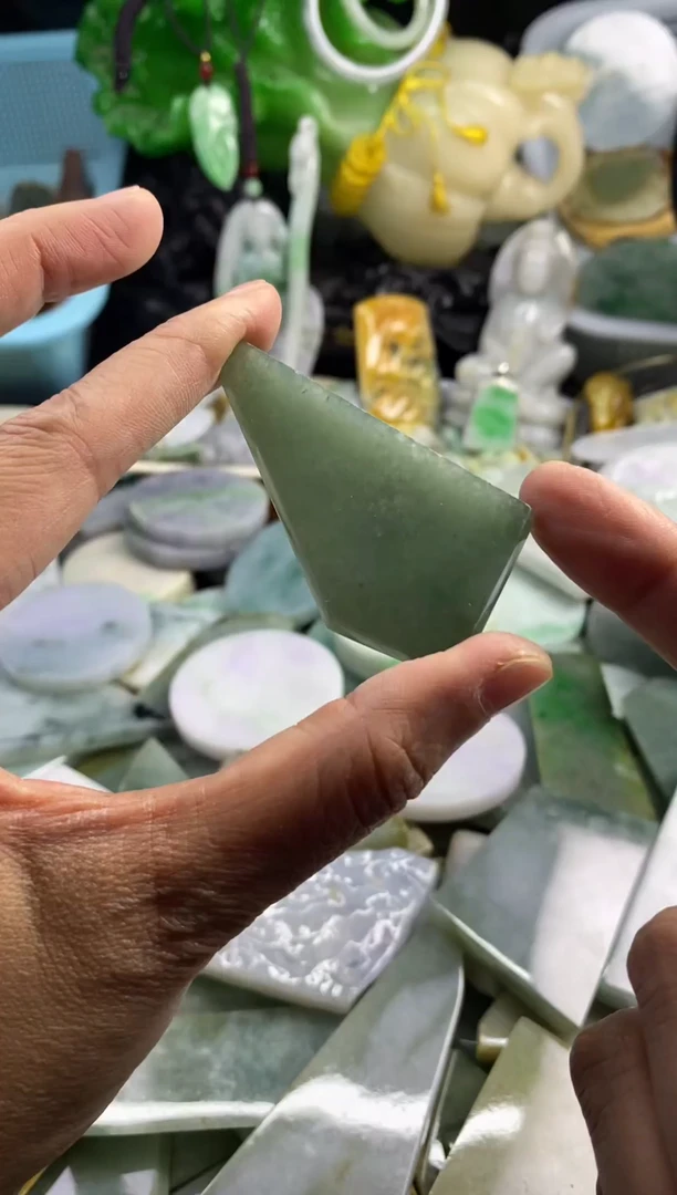 散珠翡翠翡翠A货35