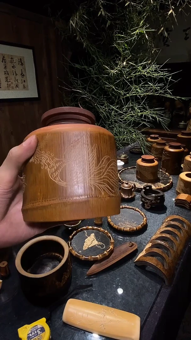 喝*矮凤凰茶叶罐.........