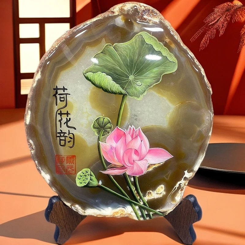通用链接不挑料 家居摆件新年送礼画画礼品玄关小摆件