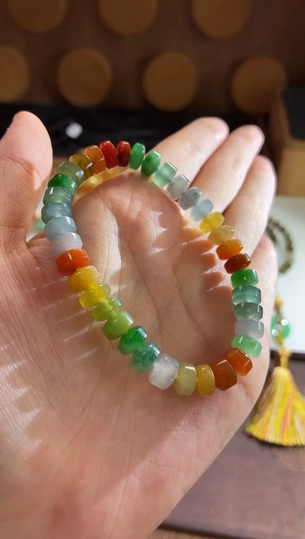 未镶嵌手链翡翠手串