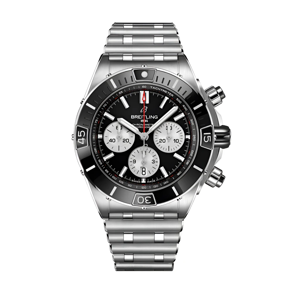 全新未使用 BREITLING/百年灵 机械计时AB0136251/表径44/72200