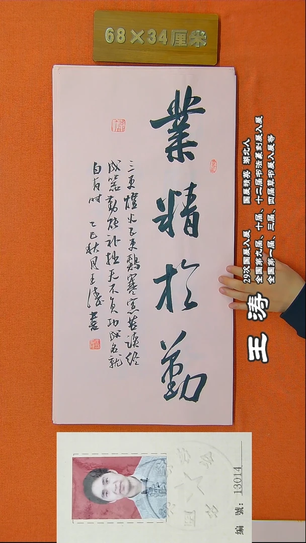 书法10R王涛书法作品