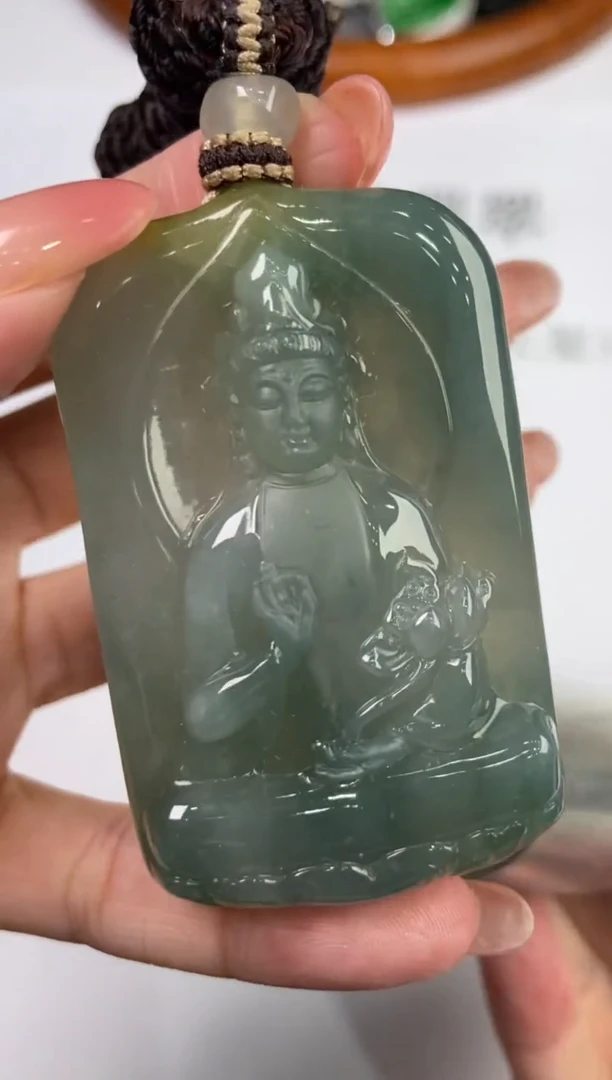 翡翠挂件未镶嵌322406