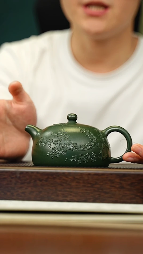 茶壶紫砂宜兴原矿 手工 紫砂壶容量300CC