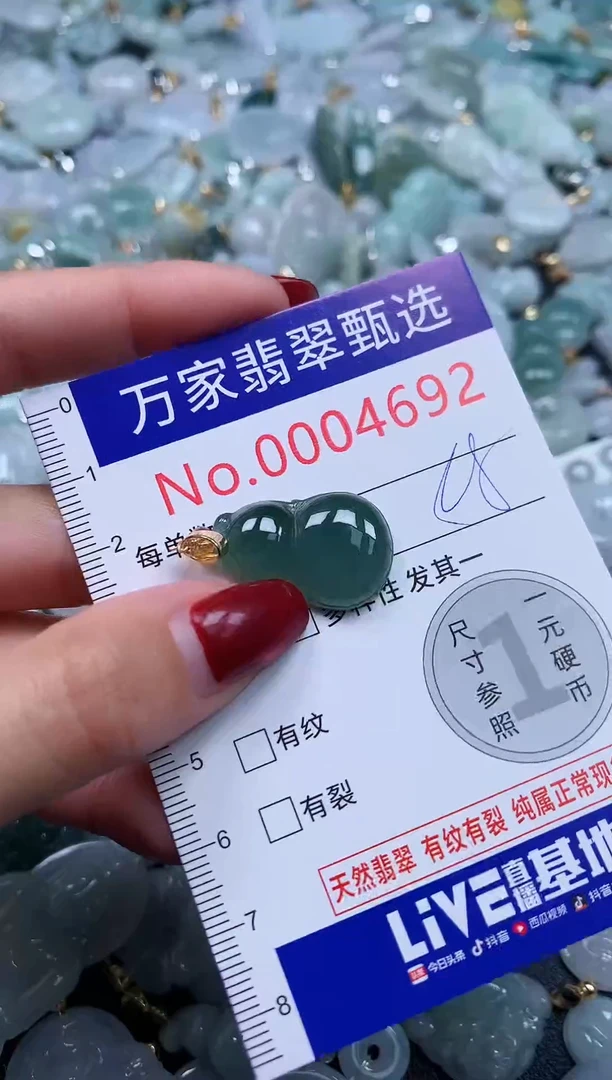 颈饰未镶嵌翡翠4692