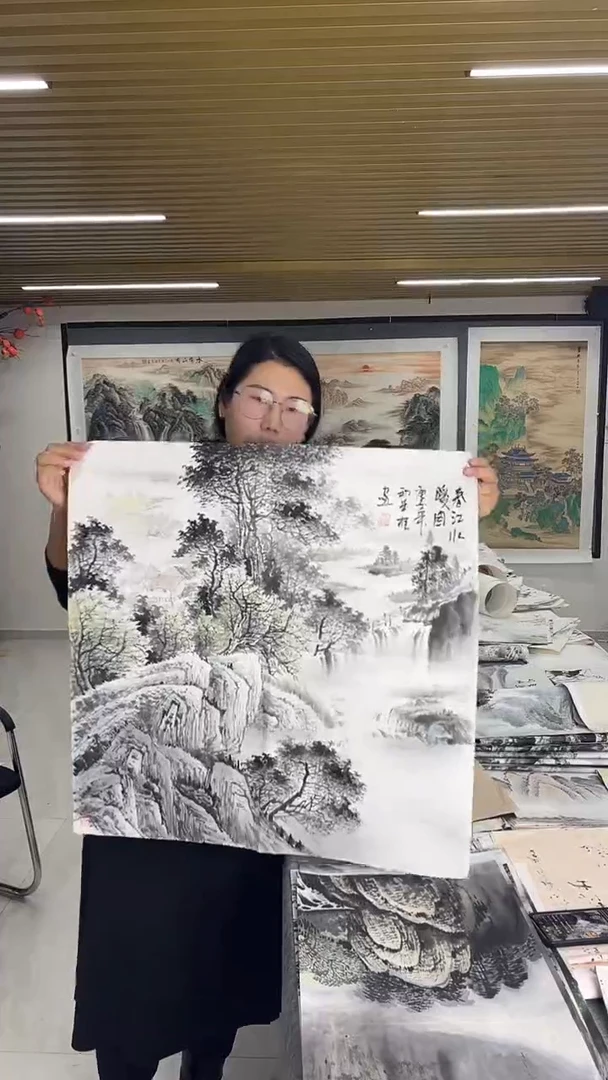 国画丹青专属福利-春江水暖