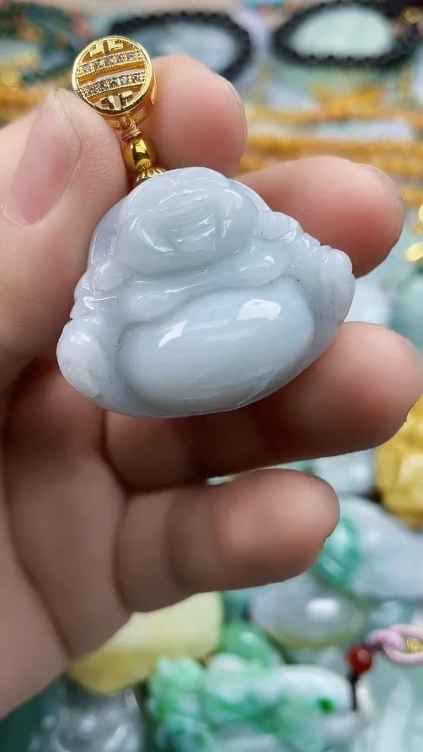 未镶嵌挂件翡翠佛公