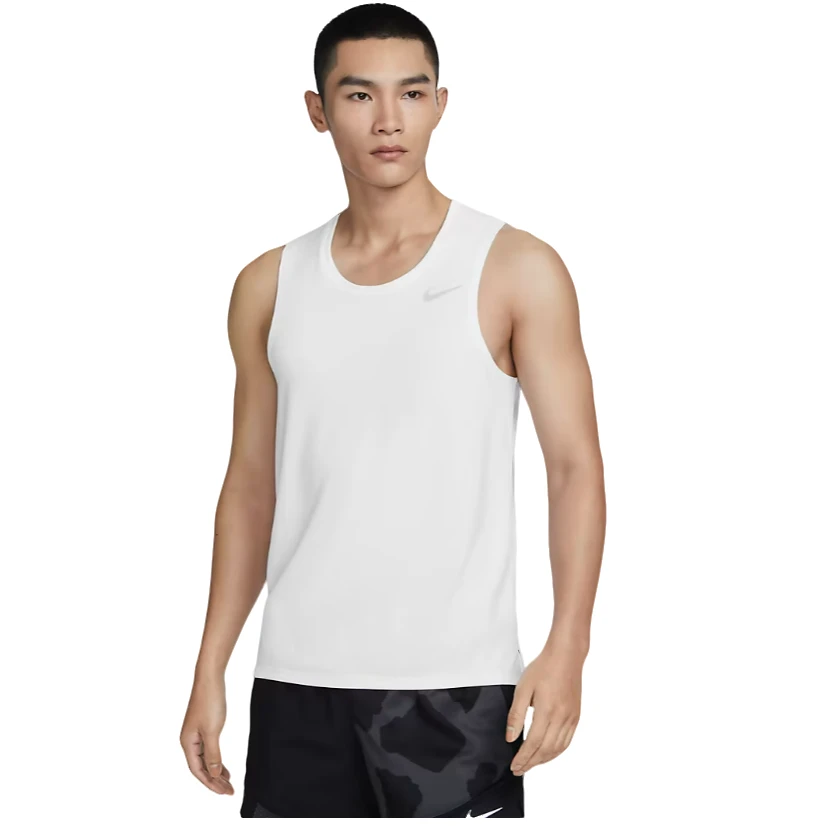 NIKE/耐克DRI-FIT MILER男子速干透气速干跑步背心DV9322-100