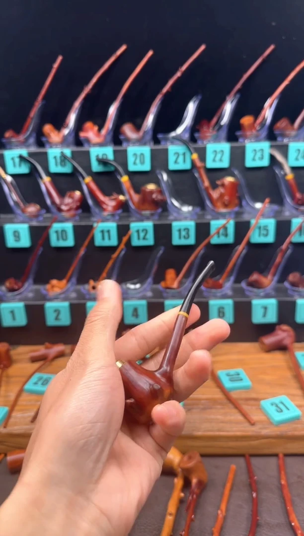 一物一图檬子木手工香烟嘴