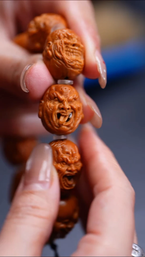 橄榄核手串橄榄核核雕闪购