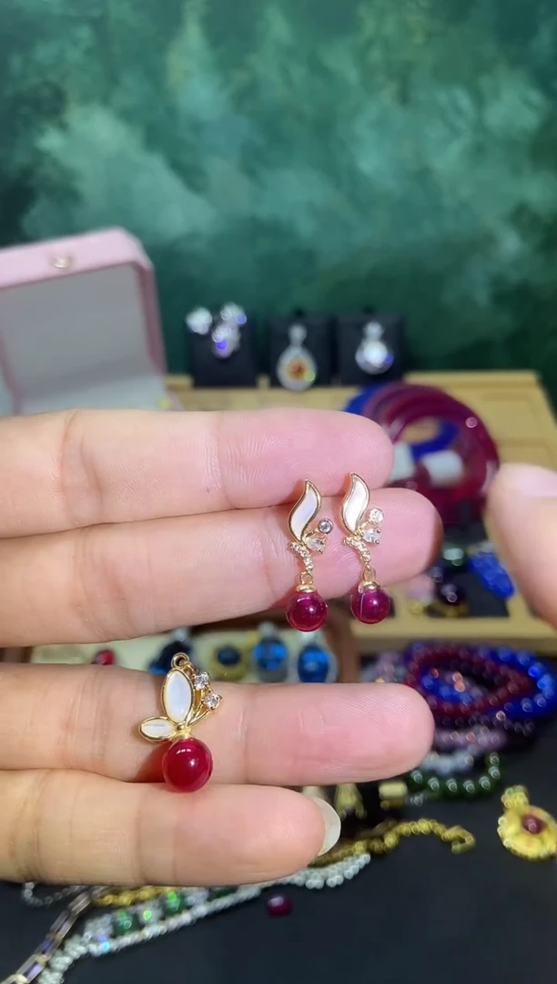 铜合金无简约气质经典百搭款两件套