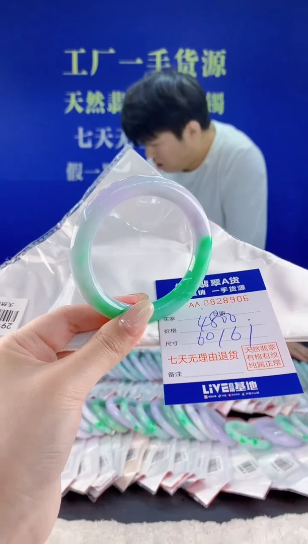 未镶嵌手镯翡翠06