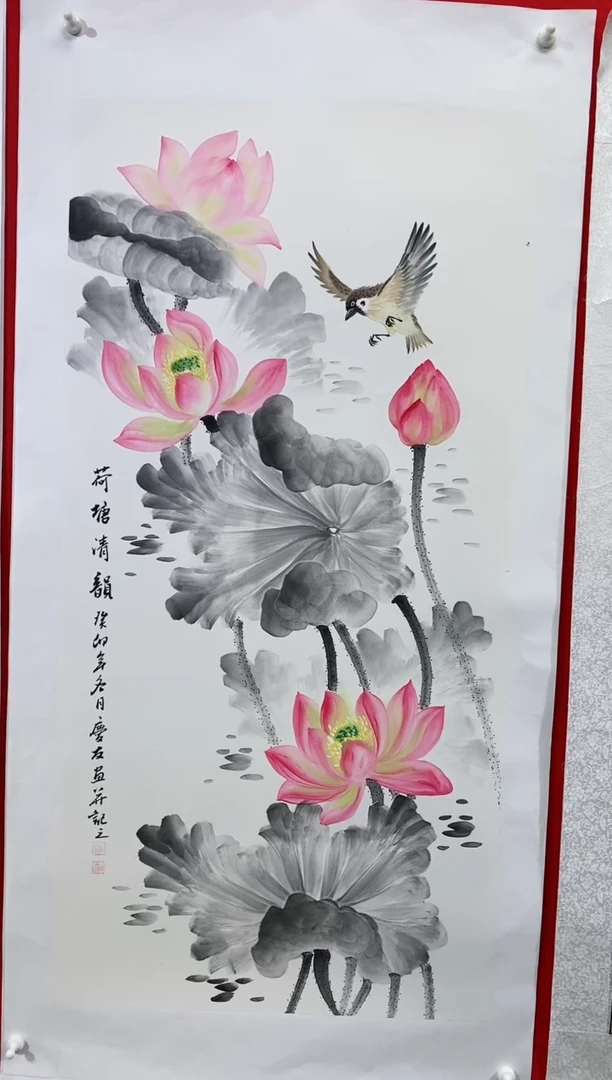 【闪购商品】国画lqy2854杰李庆友作品