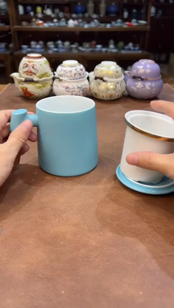 真的很便宜超好看会开片的旅行茶具