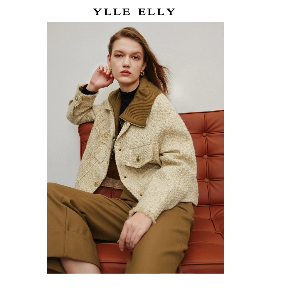 【曼德诗】2024秋冬设计新款鸭绒外套Y427302131