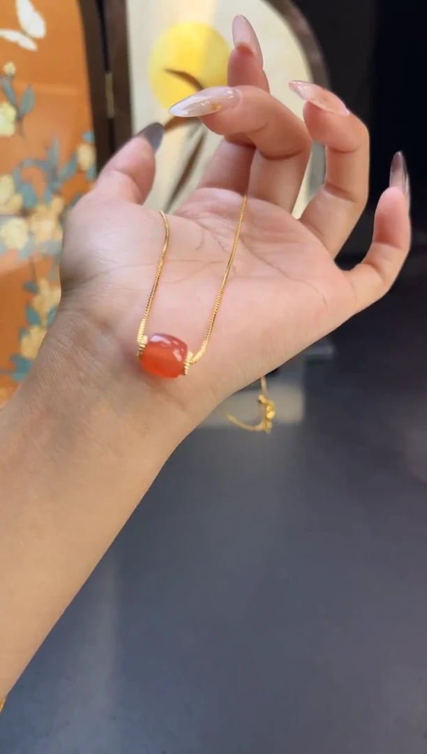 未镶嵌颈饰玛瑙/玉髓FL25120901多样性发一