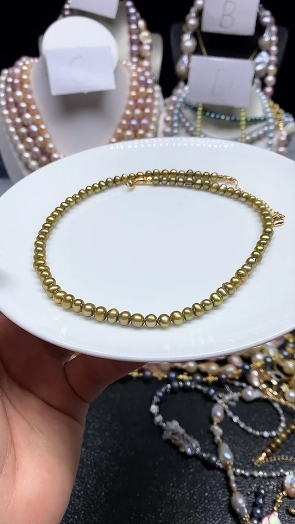 【闪购商品】淡水珍珠颈饰未镶嵌多人