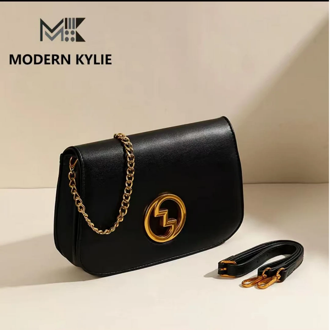 新款时尚复古链条包女单肩斜挎小方包腋下包H922