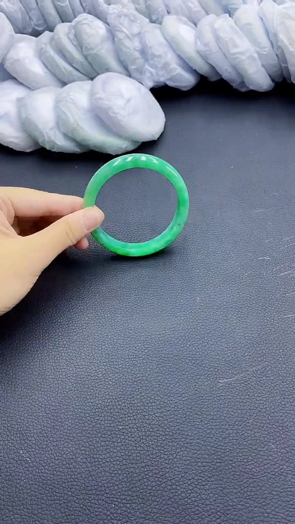 高冰透美人手镯 所见即所得89