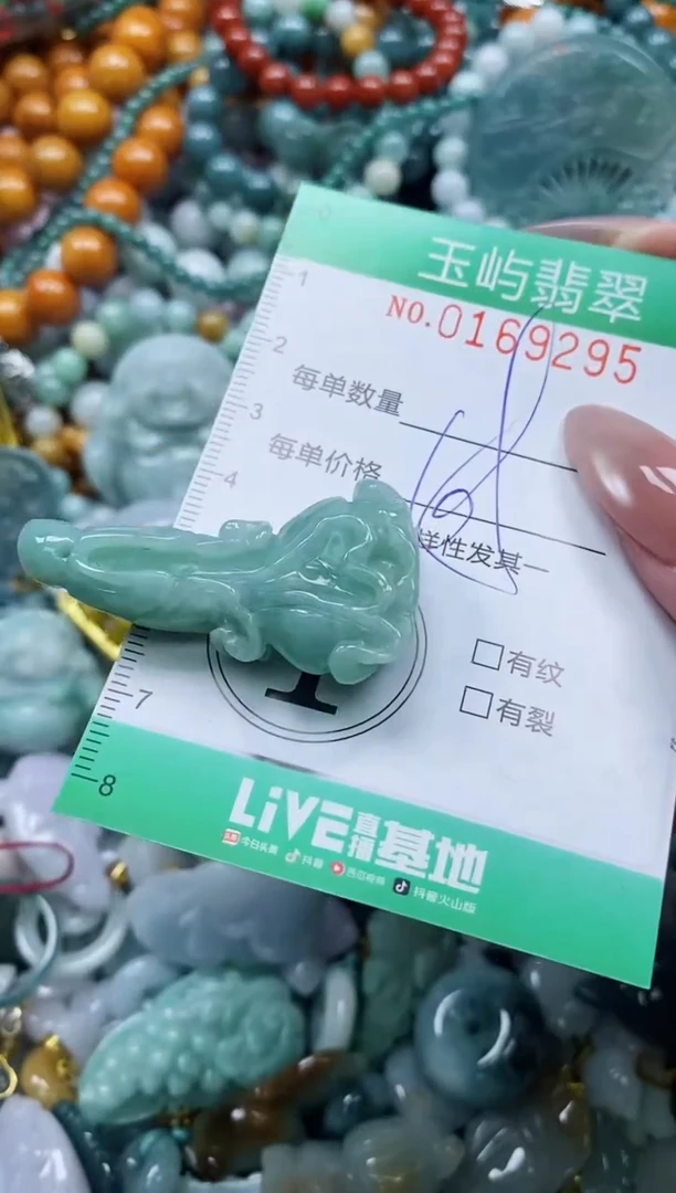 翡翠未镶嵌颈饰闪购0169295
