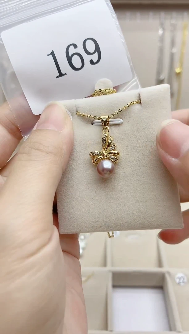 吊坠(赠链)合金淡水珍珠169