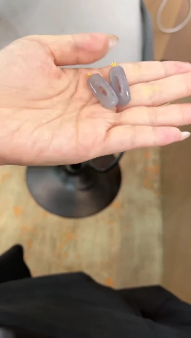 和田玉18K金镶嵌颈饰1211015781多样性发其一