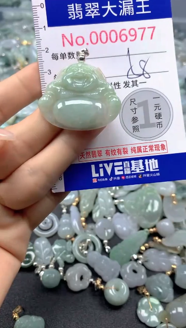 颈饰未镶嵌翡翠6977