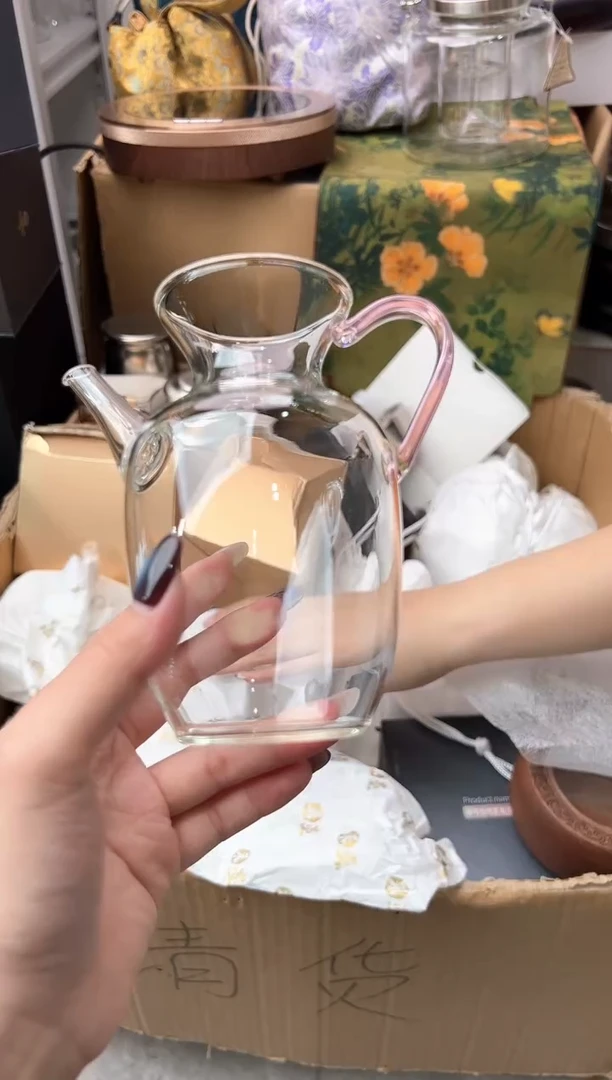 禾墨仿宋执壶浅粉色