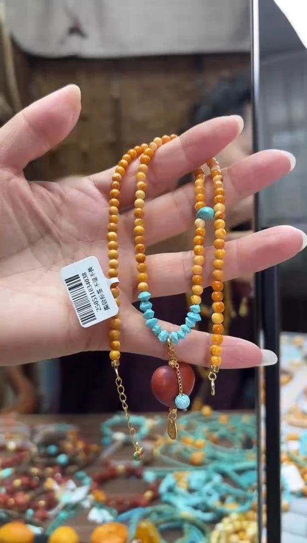 未镶嵌蜜蜡裸石设计款多样性发一套